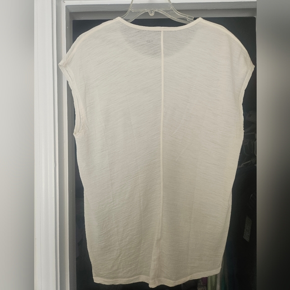 Icebreaker Merino Wool Aria Tunic Shirt Top Cream Ivory XS - Picture 3 of 4